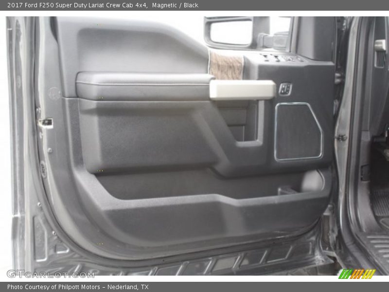 Magnetic / Black 2017 Ford F250 Super Duty Lariat Crew Cab 4x4