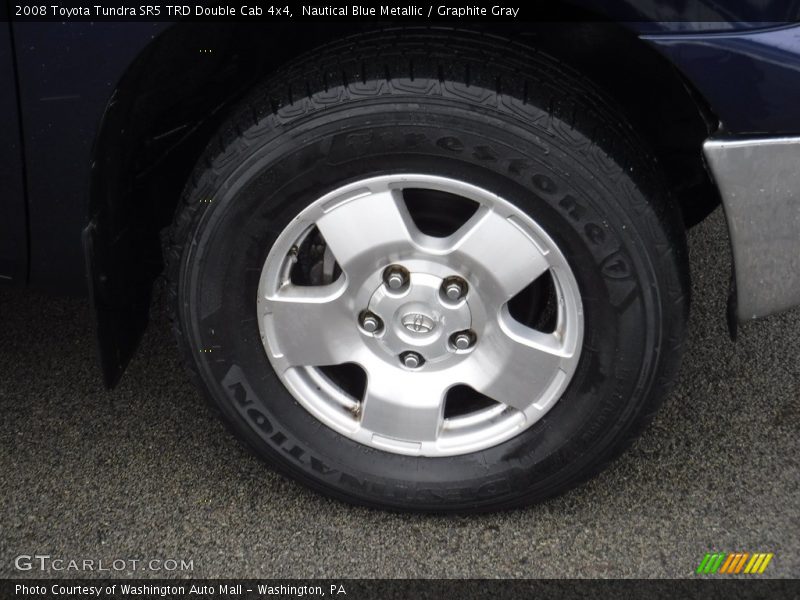 Nautical Blue Metallic / Graphite Gray 2008 Toyota Tundra SR5 TRD Double Cab 4x4