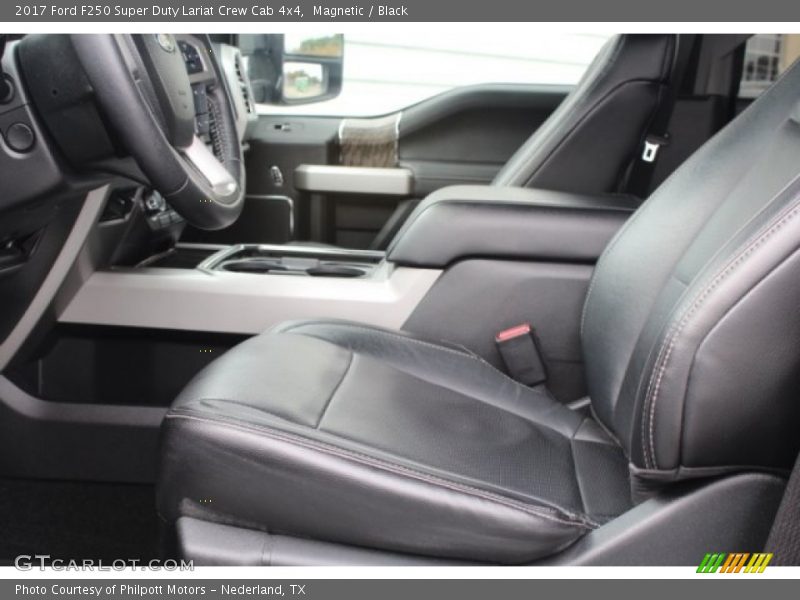 Magnetic / Black 2017 Ford F250 Super Duty Lariat Crew Cab 4x4