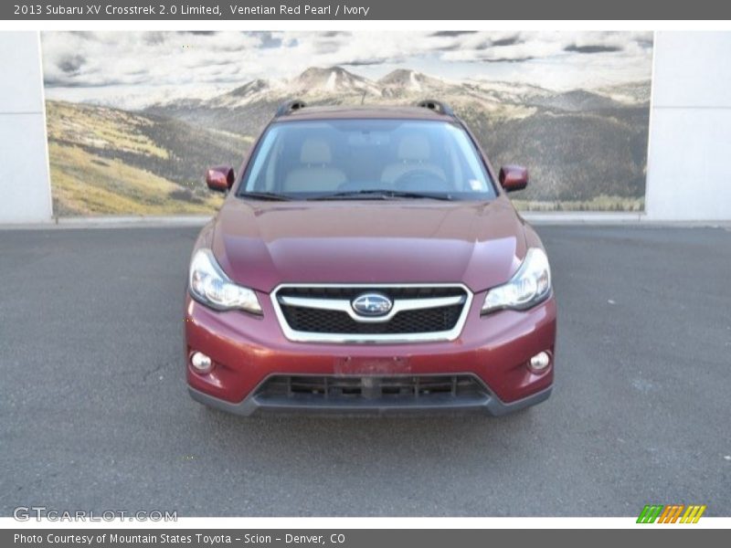 Venetian Red Pearl / Ivory 2013 Subaru XV Crosstrek 2.0 Limited