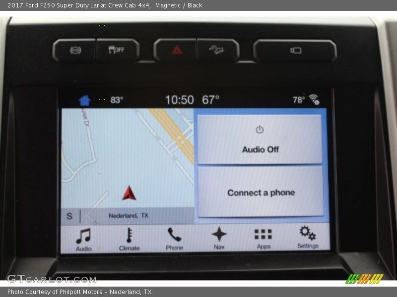 Magnetic / Black 2017 Ford F250 Super Duty Lariat Crew Cab 4x4