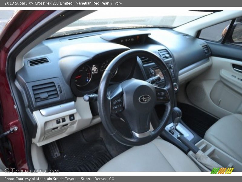 Venetian Red Pearl / Ivory 2013 Subaru XV Crosstrek 2.0 Limited
