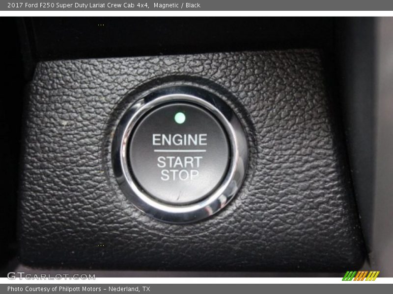 Magnetic / Black 2017 Ford F250 Super Duty Lariat Crew Cab 4x4