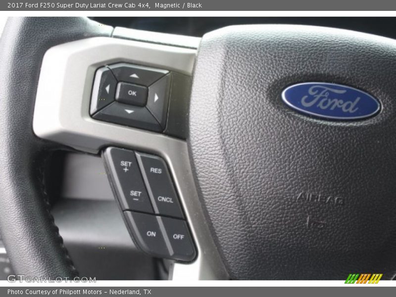 Magnetic / Black 2017 Ford F250 Super Duty Lariat Crew Cab 4x4
