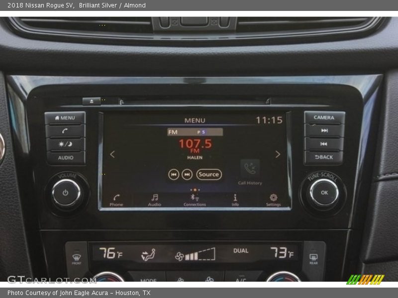 Controls of 2018 Rogue SV