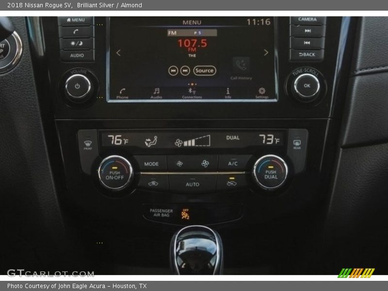 Controls of 2018 Rogue SV