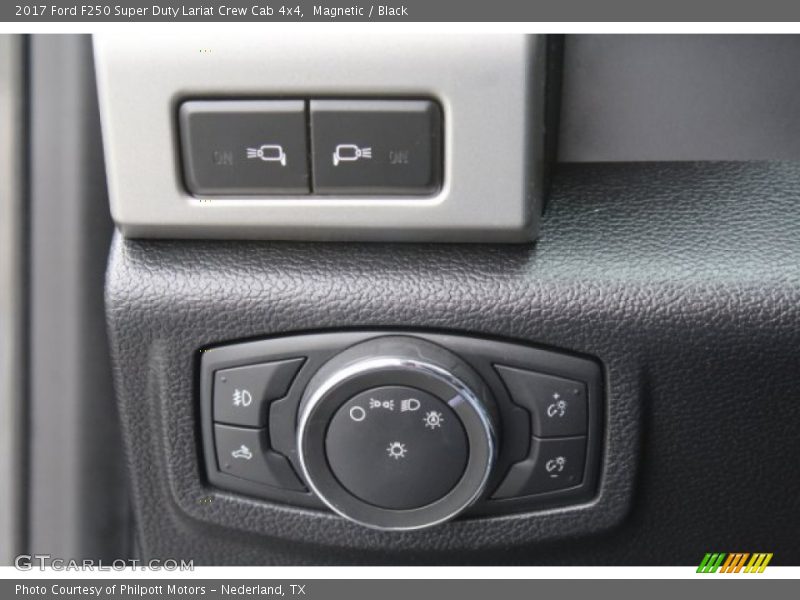 Magnetic / Black 2017 Ford F250 Super Duty Lariat Crew Cab 4x4