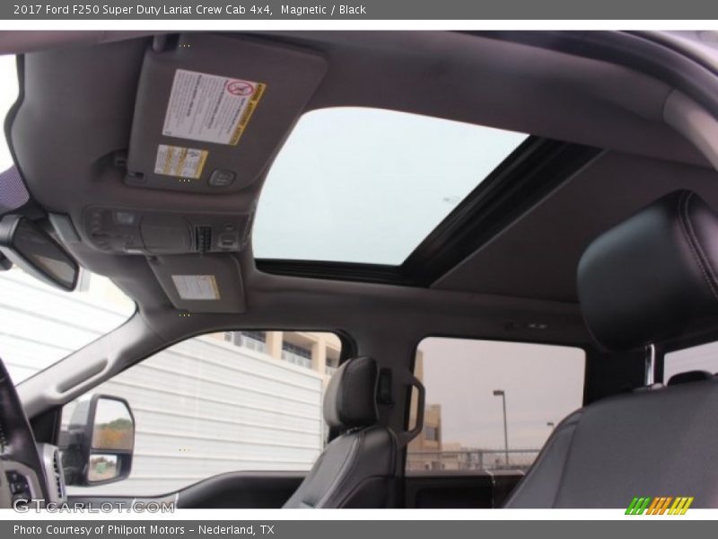 Magnetic / Black 2017 Ford F250 Super Duty Lariat Crew Cab 4x4