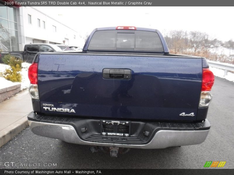 Nautical Blue Metallic / Graphite Gray 2008 Toyota Tundra SR5 TRD Double Cab 4x4