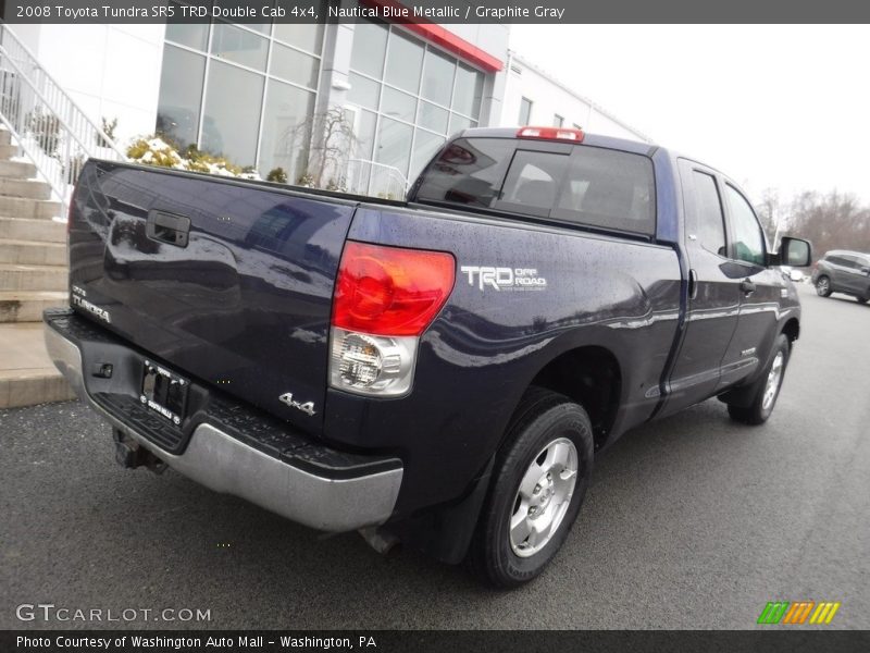 Nautical Blue Metallic / Graphite Gray 2008 Toyota Tundra SR5 TRD Double Cab 4x4