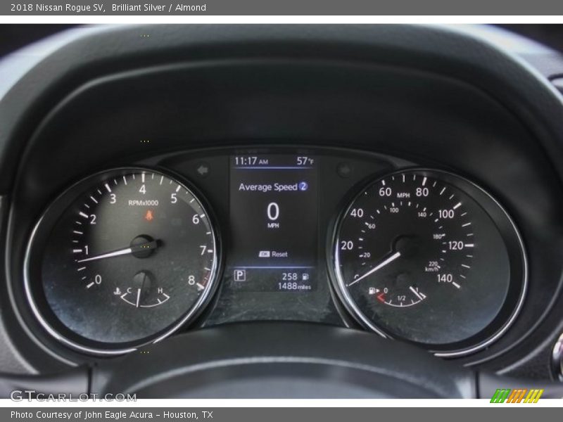  2018 Rogue SV SV Gauges