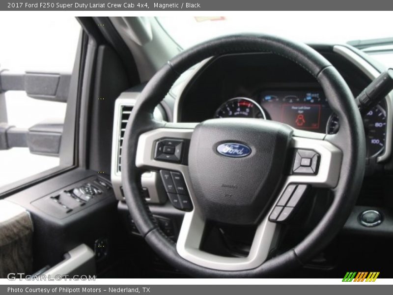 Magnetic / Black 2017 Ford F250 Super Duty Lariat Crew Cab 4x4