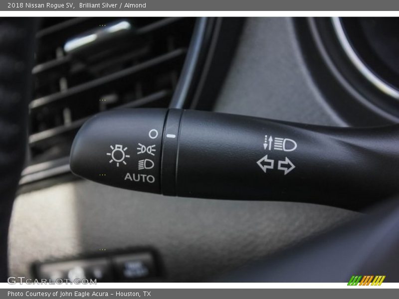 Controls of 2018 Rogue SV
