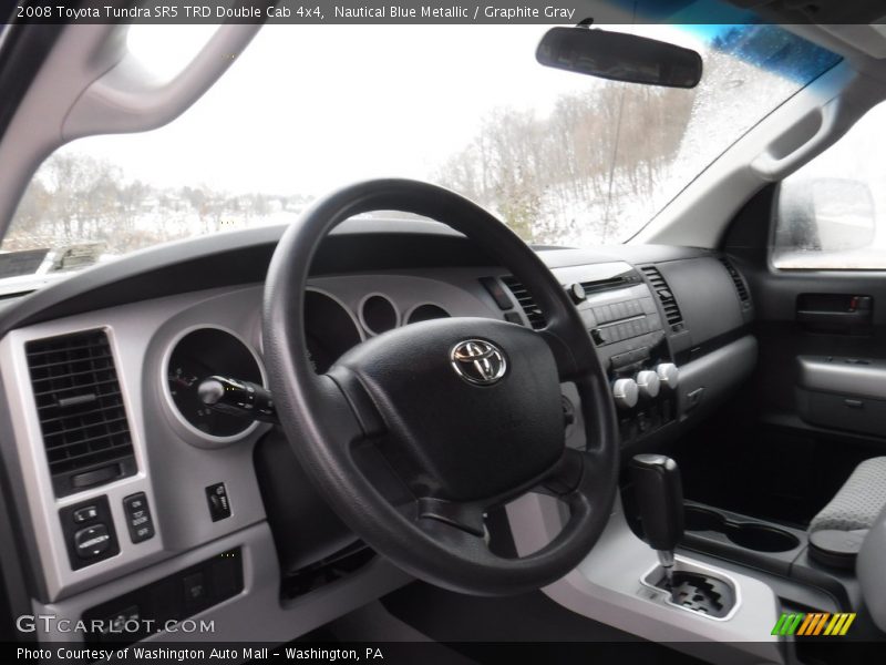 Nautical Blue Metallic / Graphite Gray 2008 Toyota Tundra SR5 TRD Double Cab 4x4
