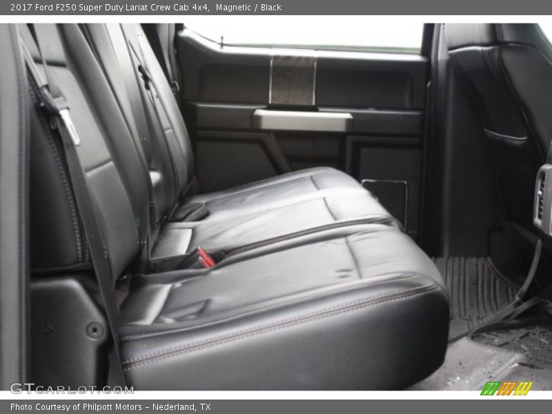 Magnetic / Black 2017 Ford F250 Super Duty Lariat Crew Cab 4x4
