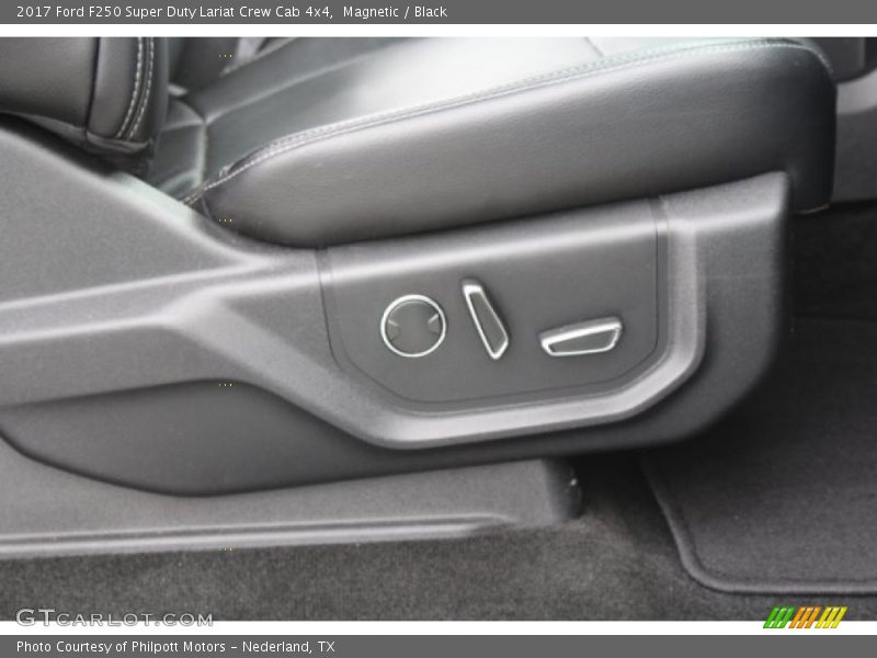 Magnetic / Black 2017 Ford F250 Super Duty Lariat Crew Cab 4x4