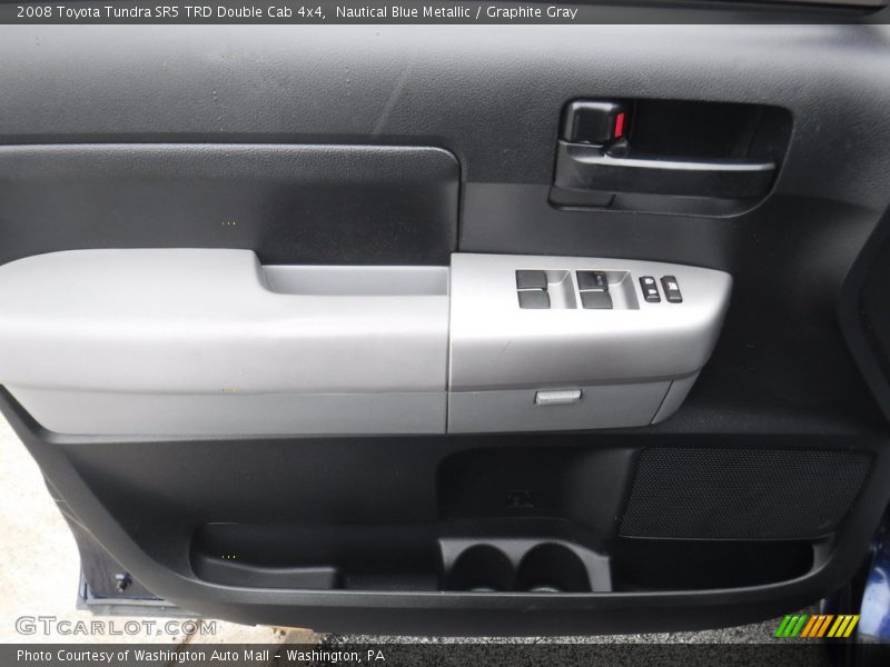 Nautical Blue Metallic / Graphite Gray 2008 Toyota Tundra SR5 TRD Double Cab 4x4