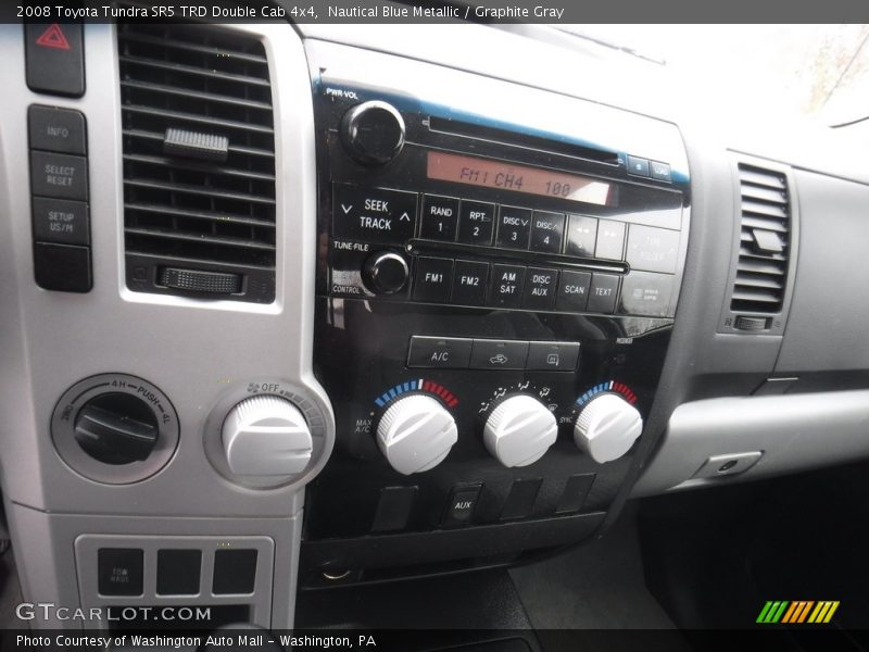 Nautical Blue Metallic / Graphite Gray 2008 Toyota Tundra SR5 TRD Double Cab 4x4