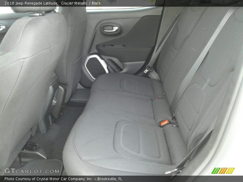 Glacier Metallic / Black 2018 Jeep Renegade Latitude