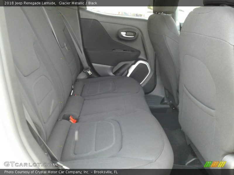 Glacier Metallic / Black 2018 Jeep Renegade Latitude