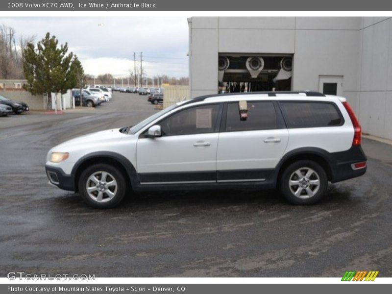 Ice White / Anthracite Black 2008 Volvo XC70 AWD