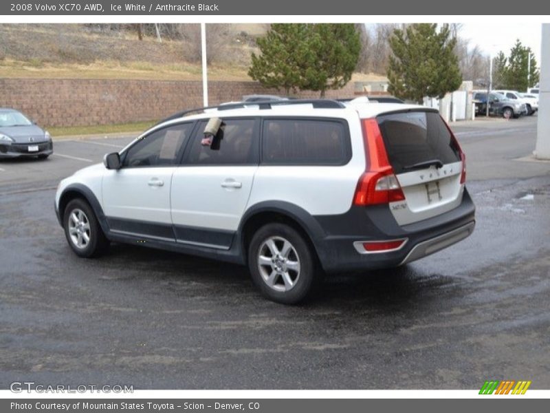 Ice White / Anthracite Black 2008 Volvo XC70 AWD