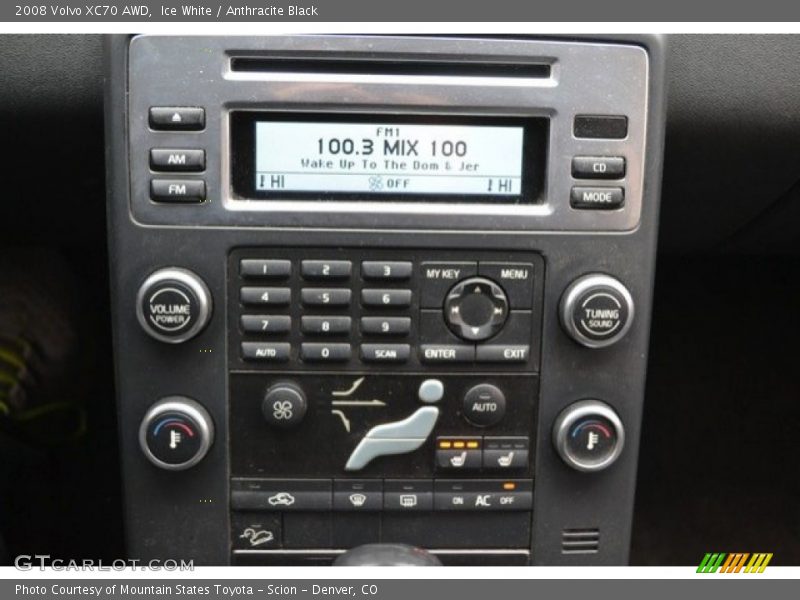 Ice White / Anthracite Black 2008 Volvo XC70 AWD