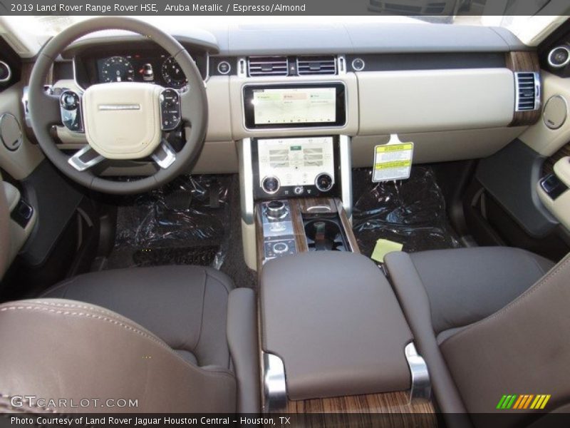 Aruba Metallic / Espresso/Almond 2019 Land Rover Range Rover HSE