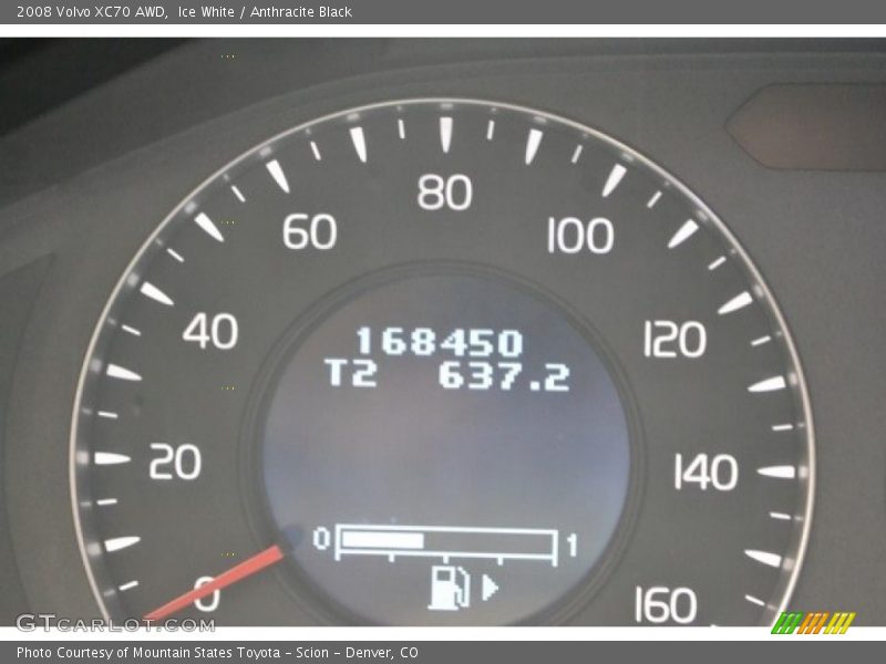 Ice White / Anthracite Black 2008 Volvo XC70 AWD