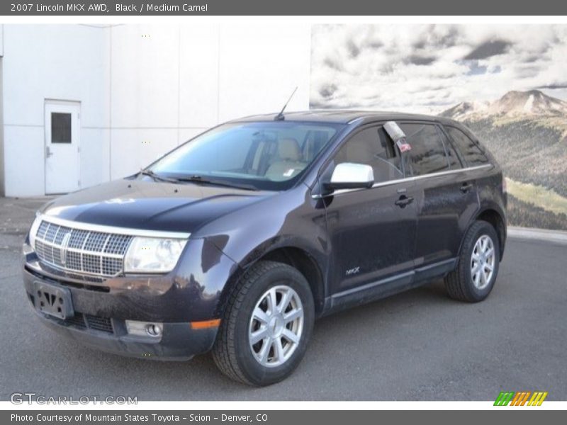 Black / Medium Camel 2007 Lincoln MKX AWD