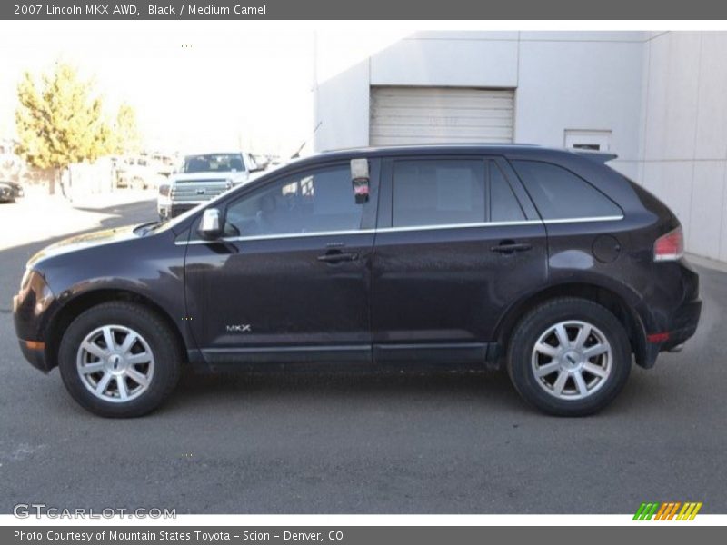 Black / Medium Camel 2007 Lincoln MKX AWD