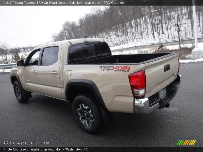 Quicksand / TRD Graphite 2017 Toyota Tacoma TRD Off Road Double Cab 4x4