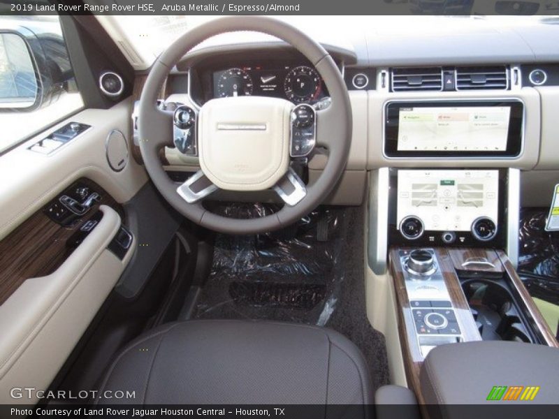 Aruba Metallic / Espresso/Almond 2019 Land Rover Range Rover HSE