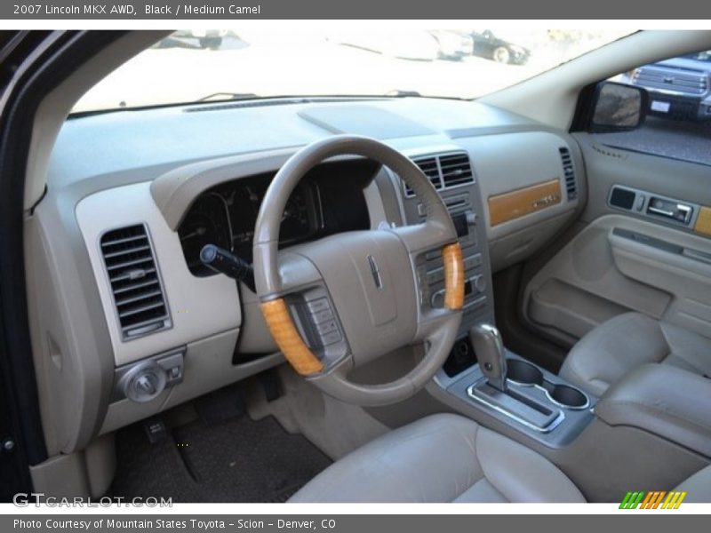 Black / Medium Camel 2007 Lincoln MKX AWD