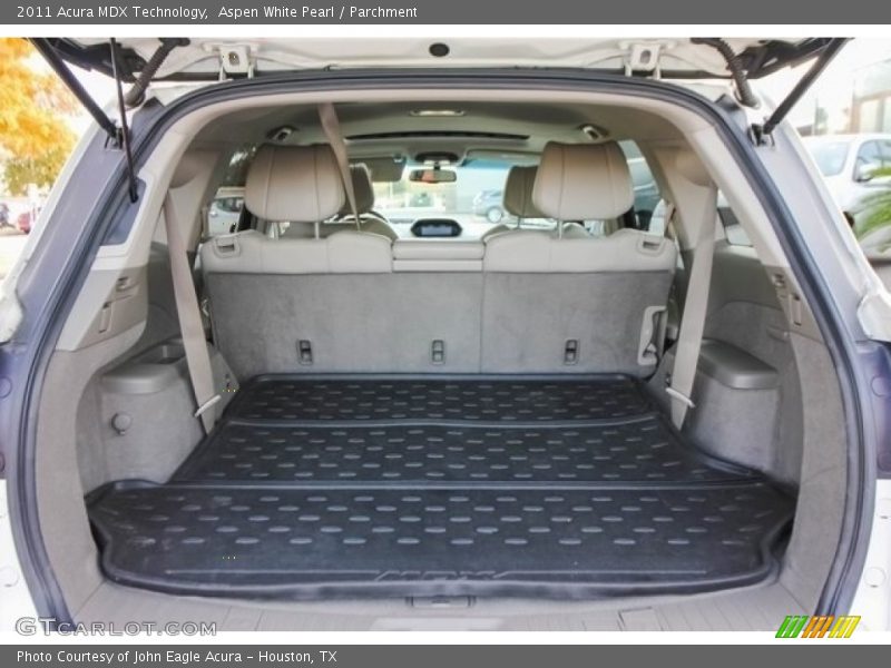 Aspen White Pearl / Parchment 2011 Acura MDX Technology