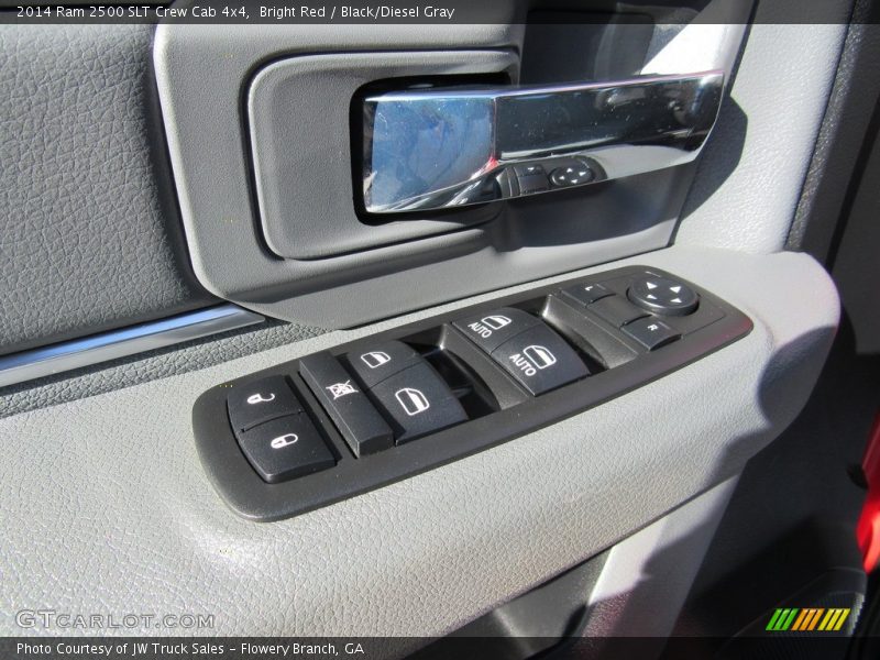 Bright Red / Black/Diesel Gray 2014 Ram 2500 SLT Crew Cab 4x4