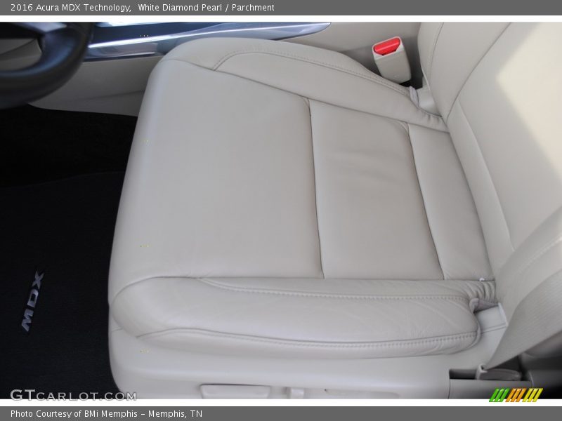 White Diamond Pearl / Parchment 2016 Acura MDX Technology