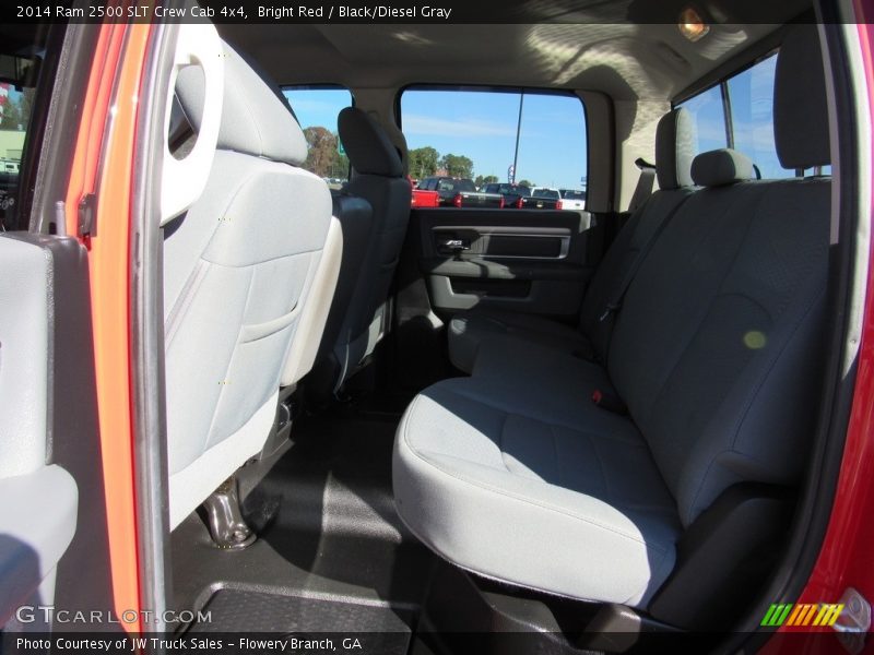 Bright Red / Black/Diesel Gray 2014 Ram 2500 SLT Crew Cab 4x4