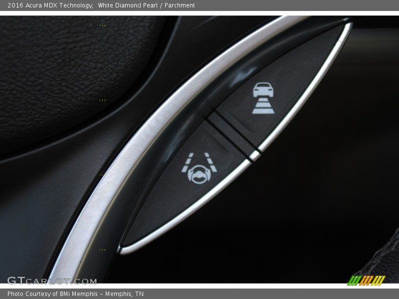 White Diamond Pearl / Parchment 2016 Acura MDX Technology