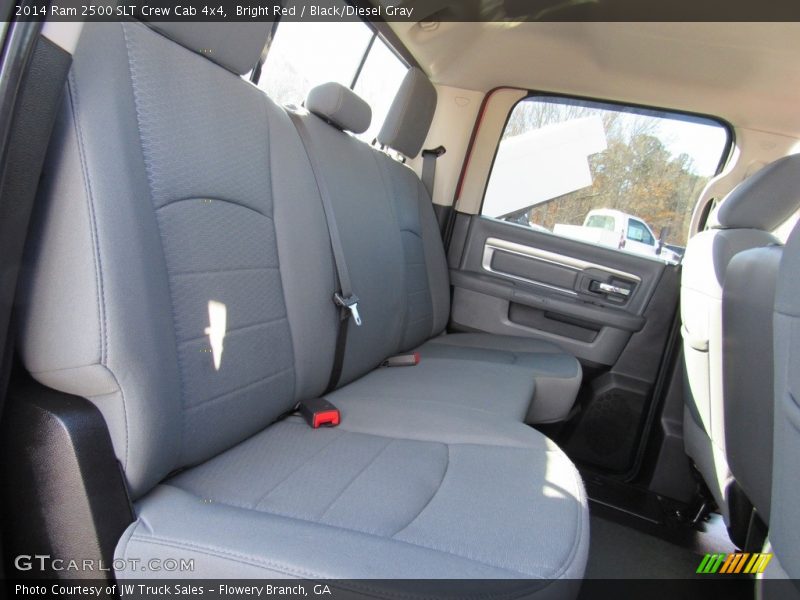 Bright Red / Black/Diesel Gray 2014 Ram 2500 SLT Crew Cab 4x4