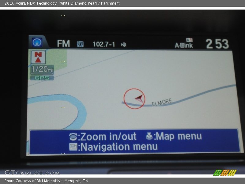 White Diamond Pearl / Parchment 2016 Acura MDX Technology
