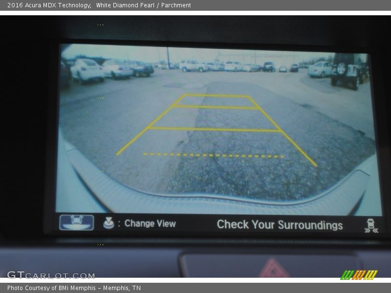 White Diamond Pearl / Parchment 2016 Acura MDX Technology