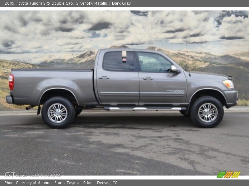 Silver Sky Metallic / Dark Gray 2005 Toyota Tundra SR5 Double Cab