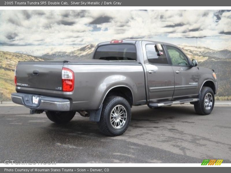 Silver Sky Metallic / Dark Gray 2005 Toyota Tundra SR5 Double Cab