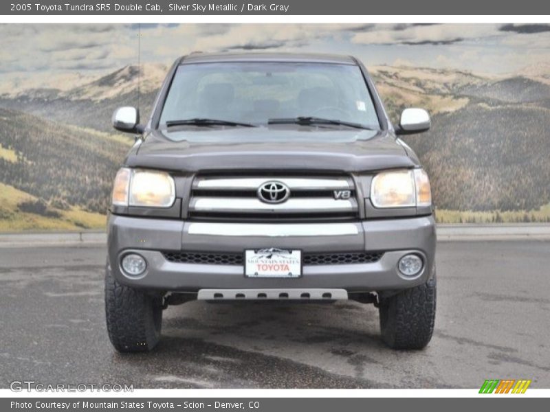 Silver Sky Metallic / Dark Gray 2005 Toyota Tundra SR5 Double Cab