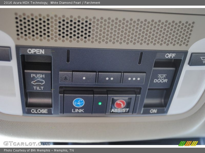 White Diamond Pearl / Parchment 2016 Acura MDX Technology