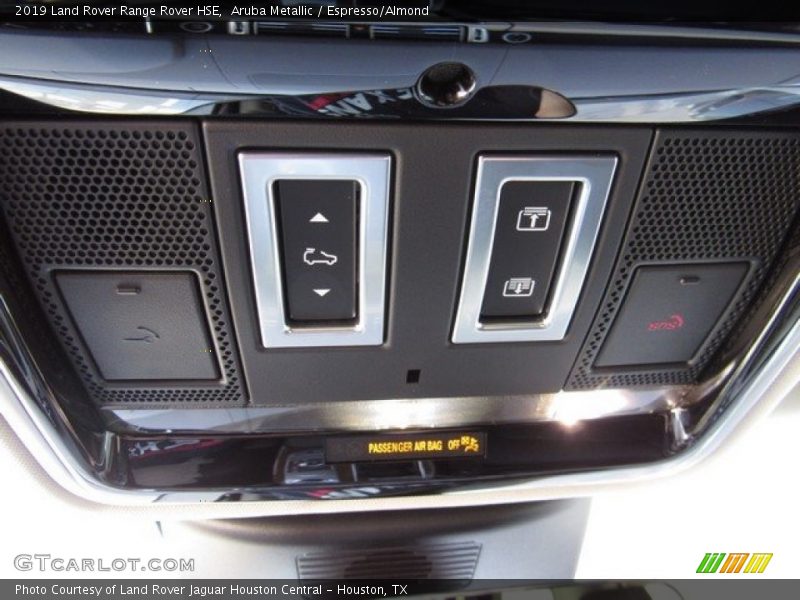 Aruba Metallic / Espresso/Almond 2019 Land Rover Range Rover HSE