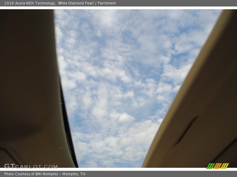 White Diamond Pearl / Parchment 2016 Acura MDX Technology