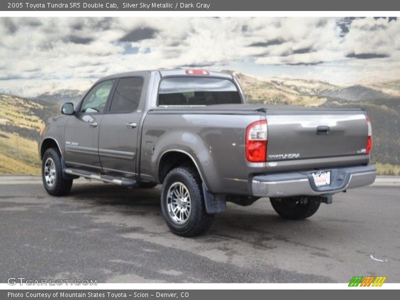 Silver Sky Metallic / Dark Gray 2005 Toyota Tundra SR5 Double Cab