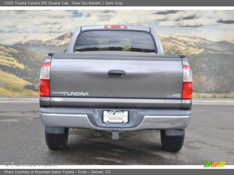 Silver Sky Metallic / Dark Gray 2005 Toyota Tundra SR5 Double Cab